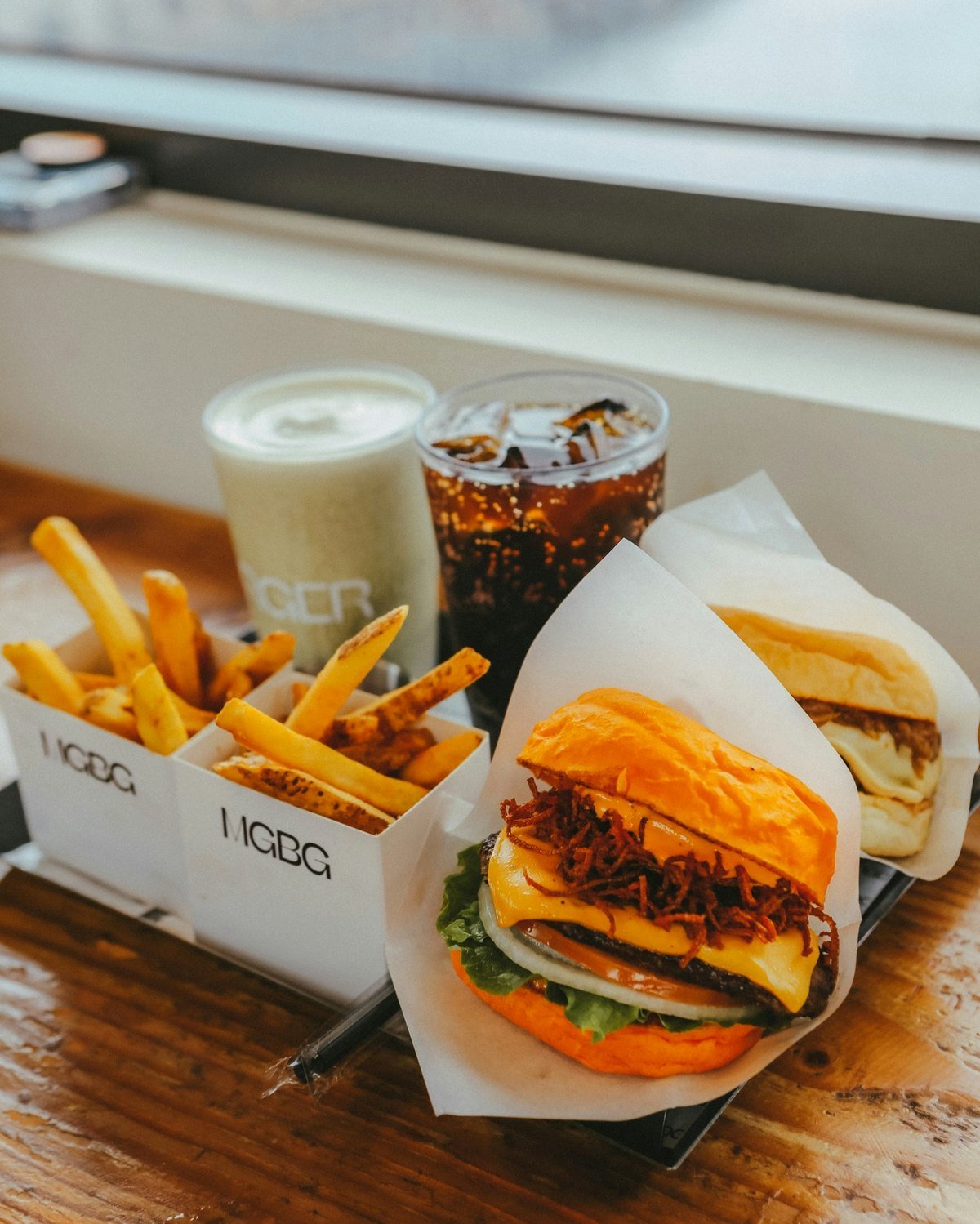 Koffee Hut burger